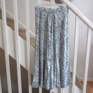 H&M Premium Long Maxi Abstract Marble Print Skirt (Modified)